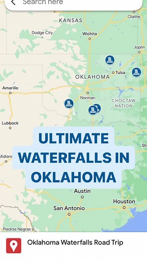 Please, DO go chasing waterfalls (with utmost caution and obeying all posted signage, of course). | Oklahoma Tourism