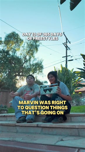 Injustice is a threat to justice anywhere. While our liberties are under attack remember how we are connected to other places in the world facing the same and worse conditions. Eyes on the US, Sudan, Iran, 🇵🇸 and everywhere injustice lives. Day 13/365 days of freestyles 🎥: @dj_jg Beat by: @niko.rosy | The Neighborhood Kids