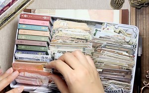 【memoryHD】40度+的复古气息扑面而来 沉浸式手帐拼贴 原声助眠解压