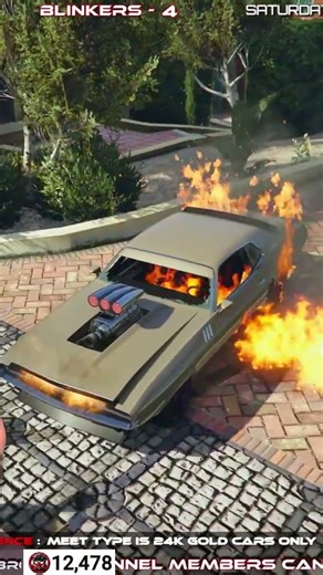 Mansion Party Gets Destroyed by Car Bomb 💥 #GTA5 #Destruction #Gaming