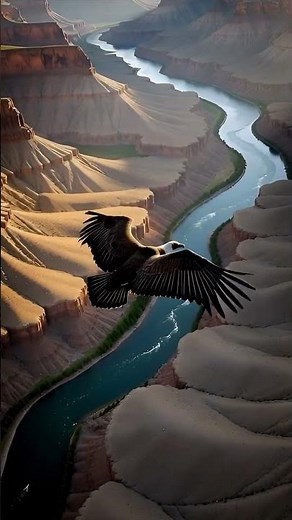 California Condor 🦅 | One of the World’s Largest Flying Birds | Gymnogyps californianus #Shorts