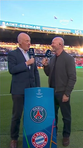 Shearer is all of us when reunited with David Ginola 🤩 #newcastle #nufc #premierleague #ucl