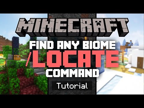 How To Find ANY Biome & Structure In Minecraft (Extremely Easy)