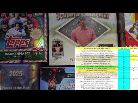 Friday Group Box Breaks live show