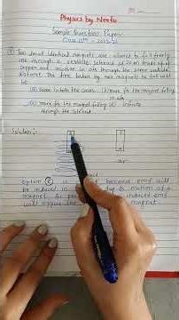 CBSE Sample Paper Class 12th Physics 2025-26#class12th #physics #shorts #samplepaper