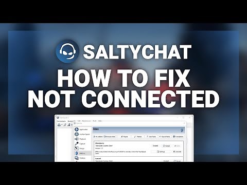 SaltyChat – How to Fix Saltychat Not Connected! | Complete 2024 Guide