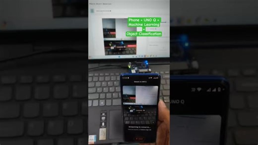 🤖Object Classification on UNO Q | Arduino APP LAB #machinelearning #artificialintelligence #iot | Anshul Tuli
