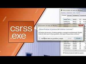 Cerrando el proceso csrss.exe