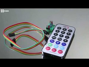 HX1838 Infrared Remote Control Transmitter and Receiver Kit