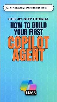 How to Build an Agent in Microsoft 365 Copilot