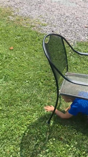 Throwback Tuesday. Jake with obstacle course fail. Classic. #throwback #classic #fun #family | MyMisfitslove