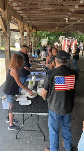 Over 100 bikes counted on this years June Spring Run & what a day, great run, awesome food (those enchiladas!! ) & then a tour of JR’s private collection of “toys” oh and ice cream 🍨 awesome day | Catskill Mountain Thunder