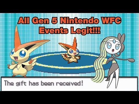 How to Get EVERY WI-FI EVENT in Generation 5 LEGIT!!! (Black, White, Black 2, White 2)