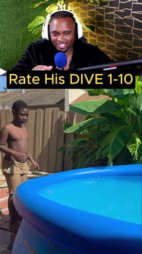 Bro Moved The Water Out The Way!! #swimming