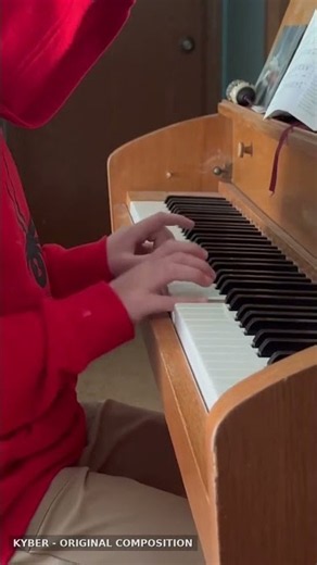 What Does Imagination Sound Like? 🎹 | KYBER Original #kyber #originalmusic #piano #youngcomposer