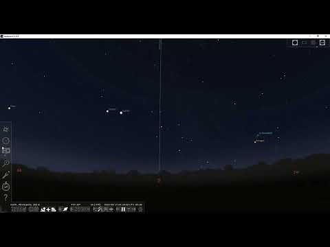 Stellarium: Azimuth and rotation
