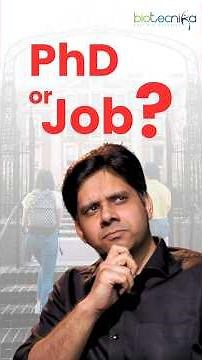 PhD or Job? This Career Advice Could Change Your Life!