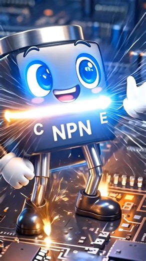 ⚡ Transistor Kaise Kaam Karta Hai? 😱 Easy Animation | Electronics Basics