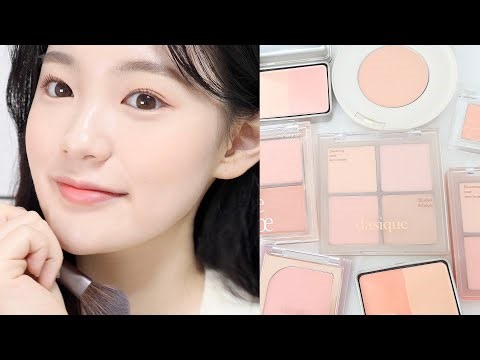 봄 라이트 최애 블러셔 7가지 추천🍑 봄웜 블러셔 • 피치 코랄 핑크 블러셔 | 유채 YUCHAE