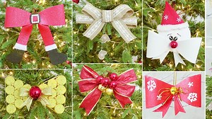 3.5K views · 160 reactions | 12 Easy Diy Christmas Tree Bows Ideas 2023 | Diy Bigboom | Facebook