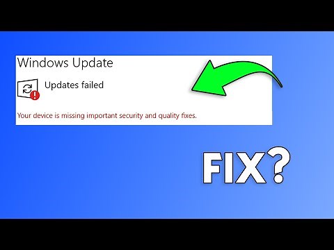 How To Fix Windows 11 Update Error "Your Device is Missing Important Security Update"