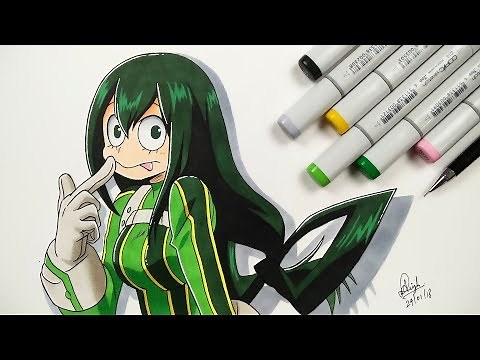 Drawing Froppy (Tsuyu Asui) - Boku No Hero Academia