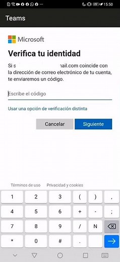 Cómo CAMBIAR la CONTRASEÑA de Teams en Celular 🔑✔️ #Shorts