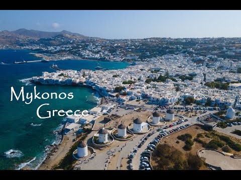 Mykonos, Greece - Travel Map 4K UHD
