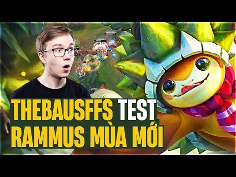THEBAUSFFS TESTS RAMMUS'S POWER IN THE NEW SEASON WITH AN INCREDIBLY POWERFUL HEALING BUILD, ACHI...