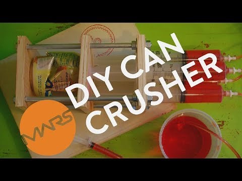 How to Make a Hydraulic Can Crusher with RumbleLab