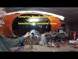 Installing All New Brake System on the 70 Camaro