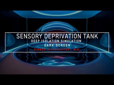 Sensory Deprivation Tank Simulation | Isolation Tank | White Noise | Sleep Sounds, Deep Sleep, Relax