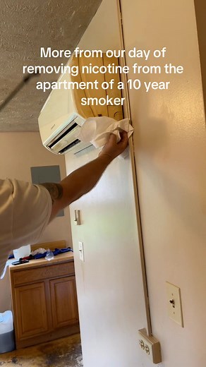 Removing Nicotine from a 10-Year Smoker's Apartment