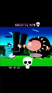 OGGY VS BOB ☠️ #shorts #funnyvideo #memes #cartoon