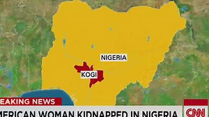 American woman kidnapped in Nigeria