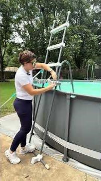 Upgrade Your Pool Safety | Intex Pool Ladder Review AMAZON