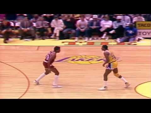 March 16, 1986 Houston Rockets@Los Angeles Lakers (Kareem Abdul Jabbar 43 points, Magic Johnson TD)
