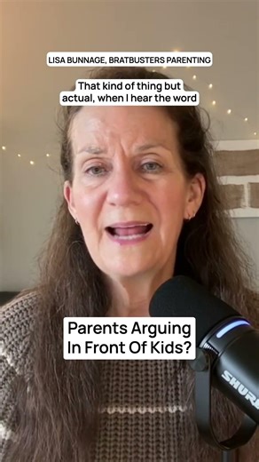 Parents Arguing In Front Of Kids