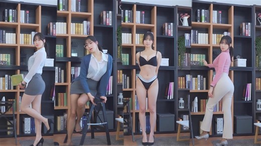 [4K 高清] 办公室穿搭 OFFICE LOOK 🖤