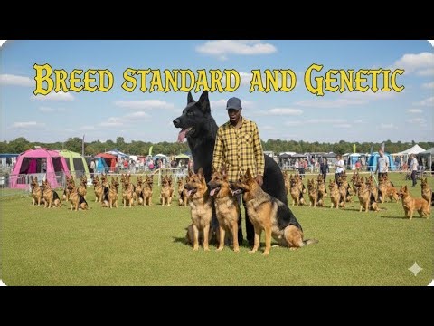 STANDARD BREED GERMAN SHEPHERD SABLE 🐺 | Temperament, Genetics & Truth