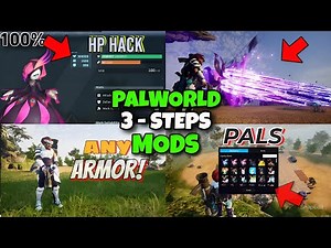 HOW TO INSTALL MODS IN PALWORLD | PALWORLD MOD MENU | PALWORLD MODS | PALWORLD MODS INSTALL