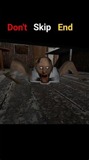 GRANNY CAUGHT ME! 😱 (Don't Watch at Night) #Shorts #viralvideo #trendingshorts