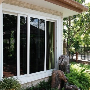 [Hot Item] Color&Design Villa Sunlight House Sliding UPVC Profile Glass Big Door Sliding Windows