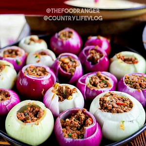 601K views · 13K reactions | Most amazing stuffed cheesy onions recipe in the village (cheesy) Thanks to Country Life Vlog: https://youtu.be/B_5fmiM_sK0 | The Food Ranger | Facebook