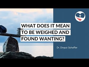 What does it mean to be weighed and found wanting? // Daniel chapter 5 explained