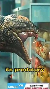 GIANT SNAKE ATTACK IN THE STORE! 🐍🛒 #scary #shorts #creepy