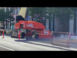 JLG Industries 1500SJ Telescopic Boom Lift Full Extension