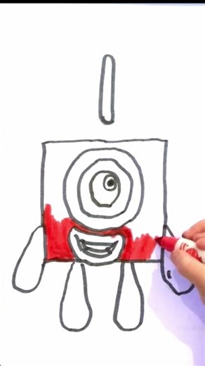 Draw Numberblock 1 in 15 Seconds! ⚡🎨 | Maths Wiz Kid