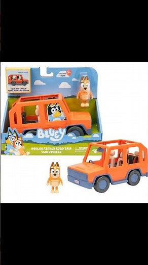 Bluey Series 11 Heeler Family Road Trip 4WD Vehicle