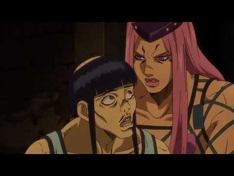 Guccio appears and Anasui's trap